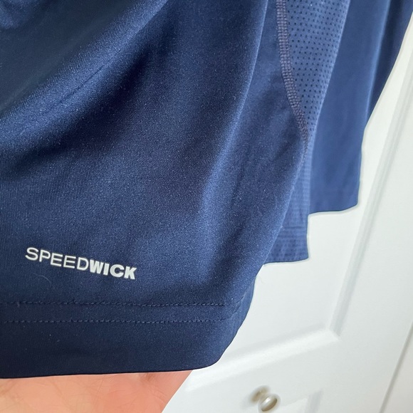 💫 2/$20 - Reebok Men’s Navy Speedwick T-shirt size M - Picture 5 of 6